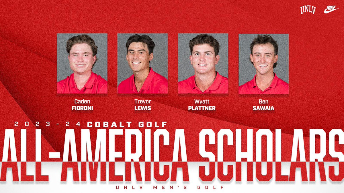 Congrats to our program-record 4️⃣ Rebels who earned 2023-24 Cobalt Golf All-America Scholar honors‼️ 👏

#GoRebs 🔴⚫️⛳️

📰➡️ tinyurl.com/3sj4kh4r