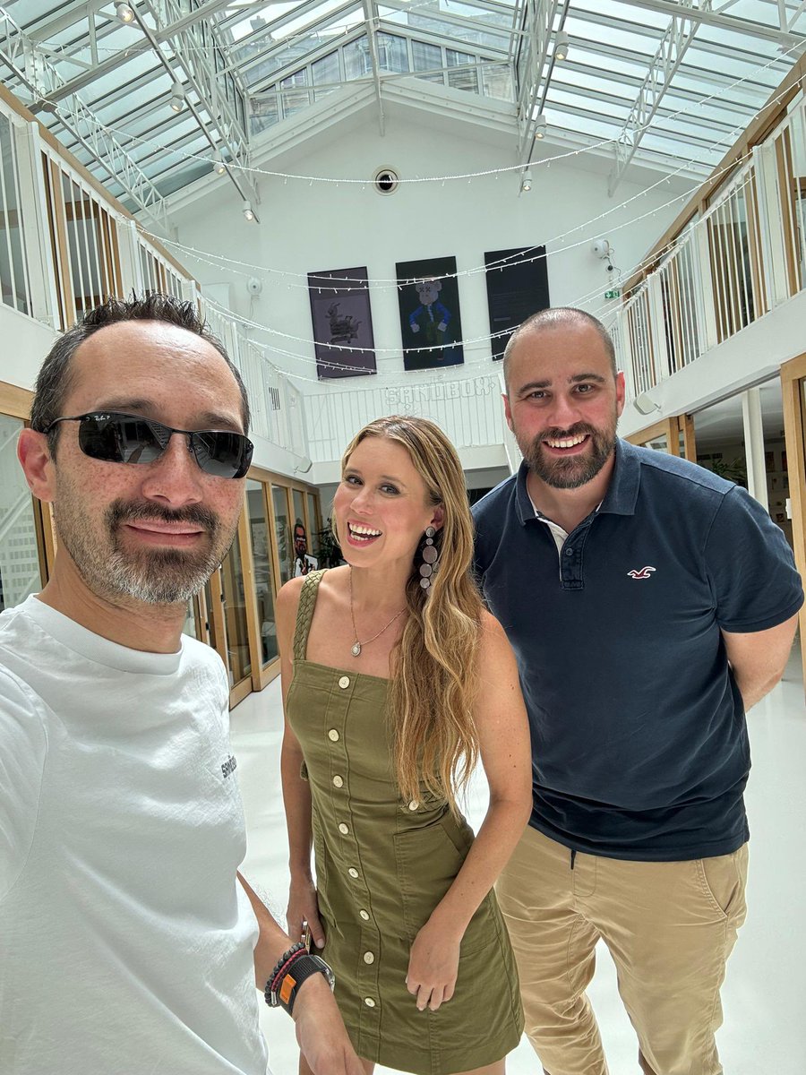 The Sandbox DAO meeting IRL! <a href="/shannonsnow_sf/">Shannon Snow</a>, <a href="/borgetsebastien/">Sebastien 🏞</a>, <a href="/CyrilForte/">Cyril</a>