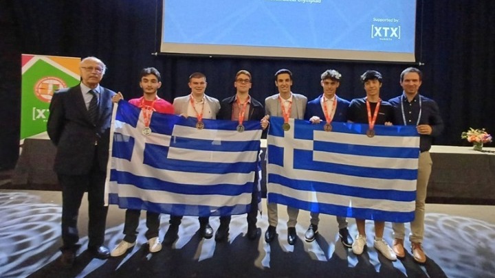 GreeceinNewYork's tweet image. Greek high school students win 6 medals at International Math Olympiad in Bath (July 11-22). 
They brought back a gold, two silver, and three bronze medals, the Hellenic Mathematical Society (HMS) said. 
BRAVO. You made us very proud!
#GreekEducation  #StudyinGreece #learngreek