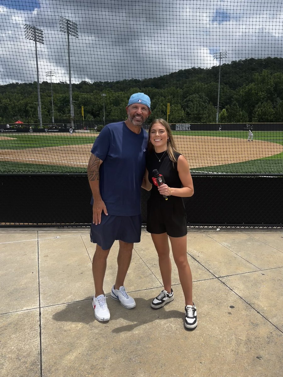 Ana Bellinghausen (@anabellmedia) on Twitter photo Jason Kidd is at the <a href="/prepbaseball/">Prep Baseball</a> Future Games watching his 13 y/o son Chance.
He took the time to chat and heโs as kind and down to earth as it gets. Says he loves not having to draw up plays and he can just be โUber Dadโ ๐
Watch out for our interview on <a href="/prepbaseball/">Prep Baseball</a>! Jason Kidd is at the <a href="/prepbaseball/">Prep Baseball</a> Future Games watching his 13 y/o son Chance.
He took the time to chat and heโs as kind and down to earth as it gets. Says he loves not having to draw up plays and he can just be โUber Dadโ ๐
Watch out for our interview on <a href="/prepbaseball/">Prep Baseball</a>!