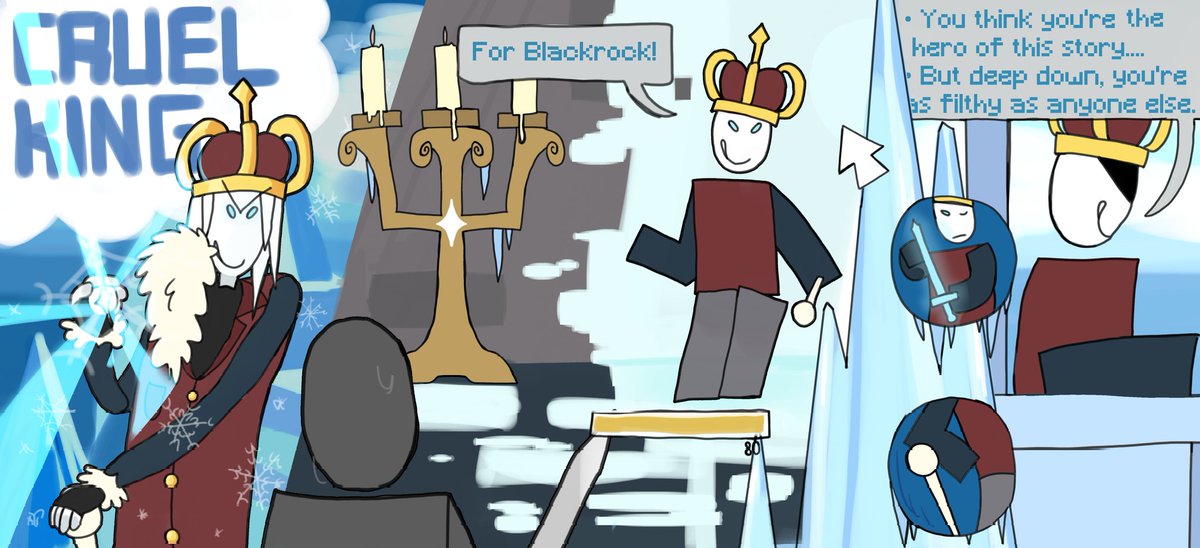 It's...cold... 
#blocktales #robloxart