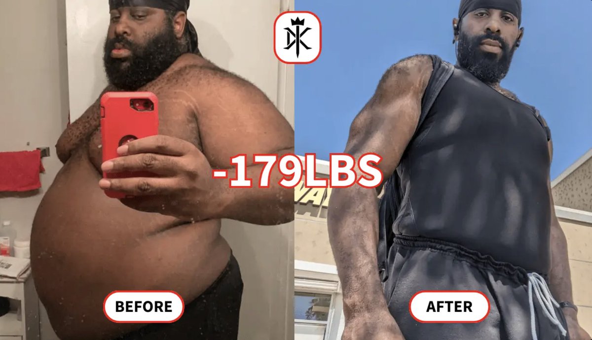 Transformations like this are what keeps Default Kings going.

&amp; We're just getting started.

Remember:

If the power of God dwells within you...

You are never too far gone.