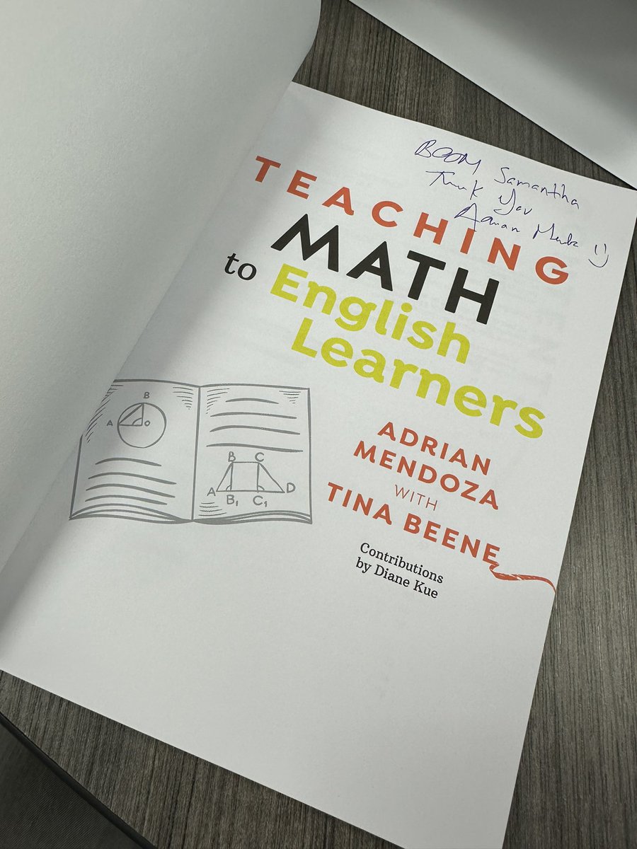Ms. Garcia (@lmntarysam) on Twitter photo We loved our Teaching Math to EBs training led by <a href="/adrianmendozaed/">adrianmendozaed</a>, yesterday. Definitely one of the best I’ve attended lately - things to bring back and kept it alive and engaging! Thank you!
<a href="/HumbleElemMath/">Humble ISD Elementary Math</a> <a href="/HumbleISD_Multi/">Humble ISD Language Acquisition</a> We loved our Teaching Math to EBs training led by <a href="/adrianmendozaed/">adrianmendozaed</a>, yesterday. Definitely one of the best I’ve attended lately - things to bring back and kept it alive and engaging! Thank you!
<a href="/HumbleElemMath/">Humble ISD Elementary Math</a> <a href="/HumbleISD_Multi/">Humble ISD Language Acquisition</a>