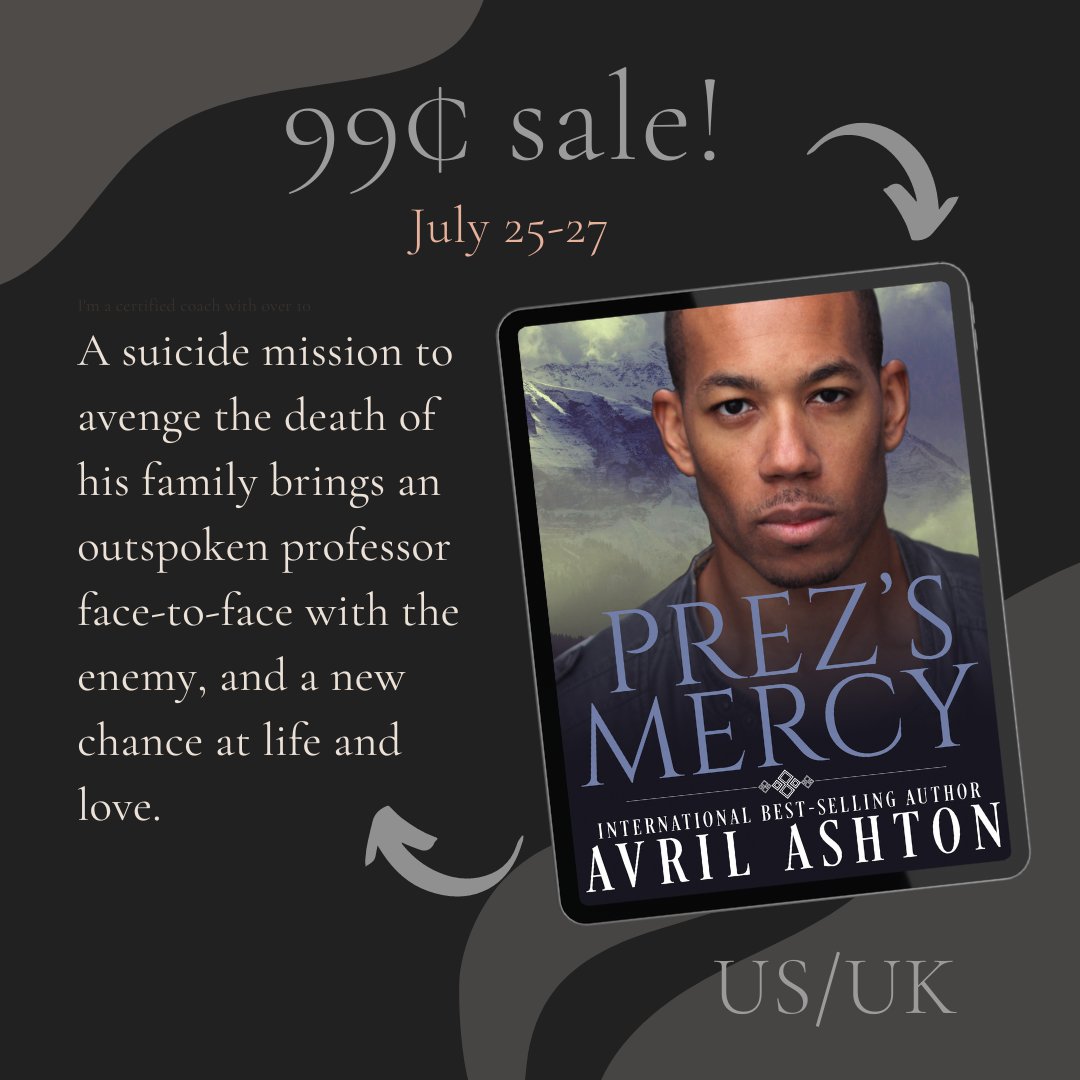 ‼️🚨99¢ SALE!🚨‼️

mybook.to/PrezMercy

#GayShifterRomance #EnemiesToLovers #Biawakening #BookSale #MMRomance #ParanormalMMRomance