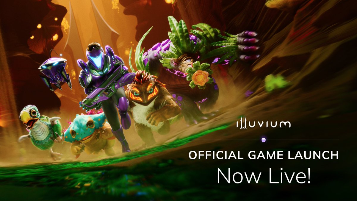 Illuvium: Day 1 is Here! 

Rangers, the wait is over! Illuvium is now live! Travel into the world’s first interconnected universe!  🌌

🛠️ Your Adventure Begins: Learn of the mysteries of Illuvium. Capture Illuvials, fight for survival!

#Illuvium #Web3Gaming