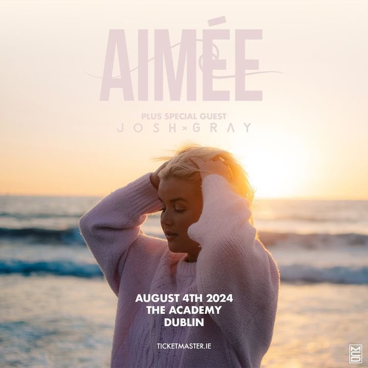 Hey Guys!! I’m going to be supporting <a href="/AimeeMusic_/">Aimée</a> on August 4th in The Academy back home in Dublin 🇮🇪 Grab your tickets quick 🎟️