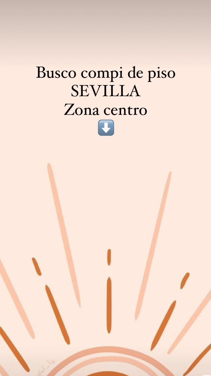 Urge!!
#pisosus #queydondeestudiarsevilla
#Sevilla