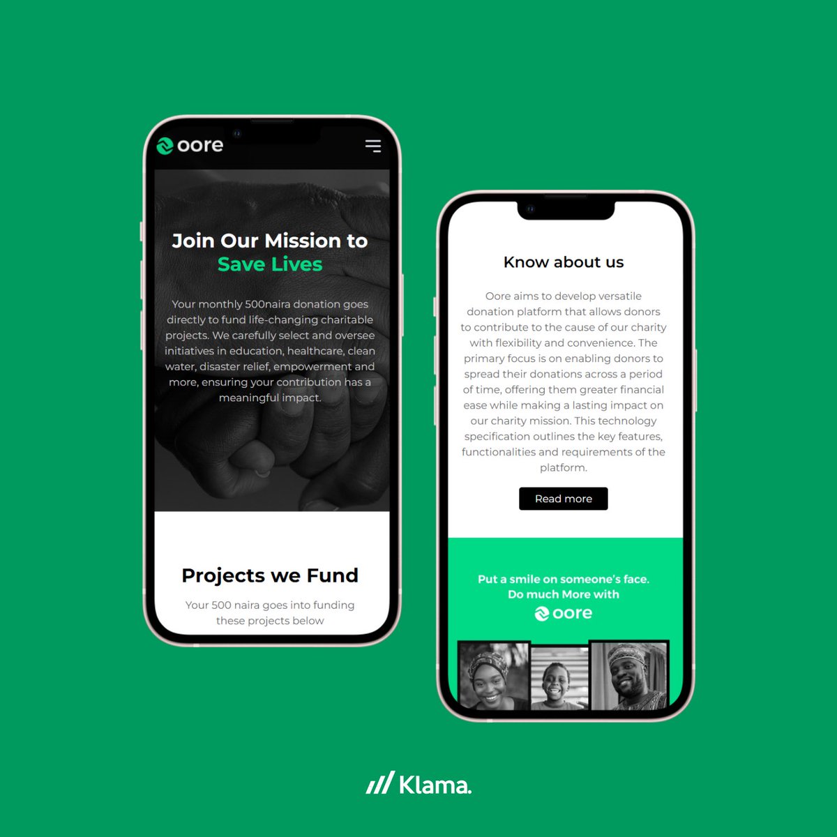 ourklama's tweet photo. With Oore you can easily crowdfund for causes in line with SDGs goals that you are deeply invested in, from climate change to education to the girls child welfare https://t.co/Yxx3qhadVh
