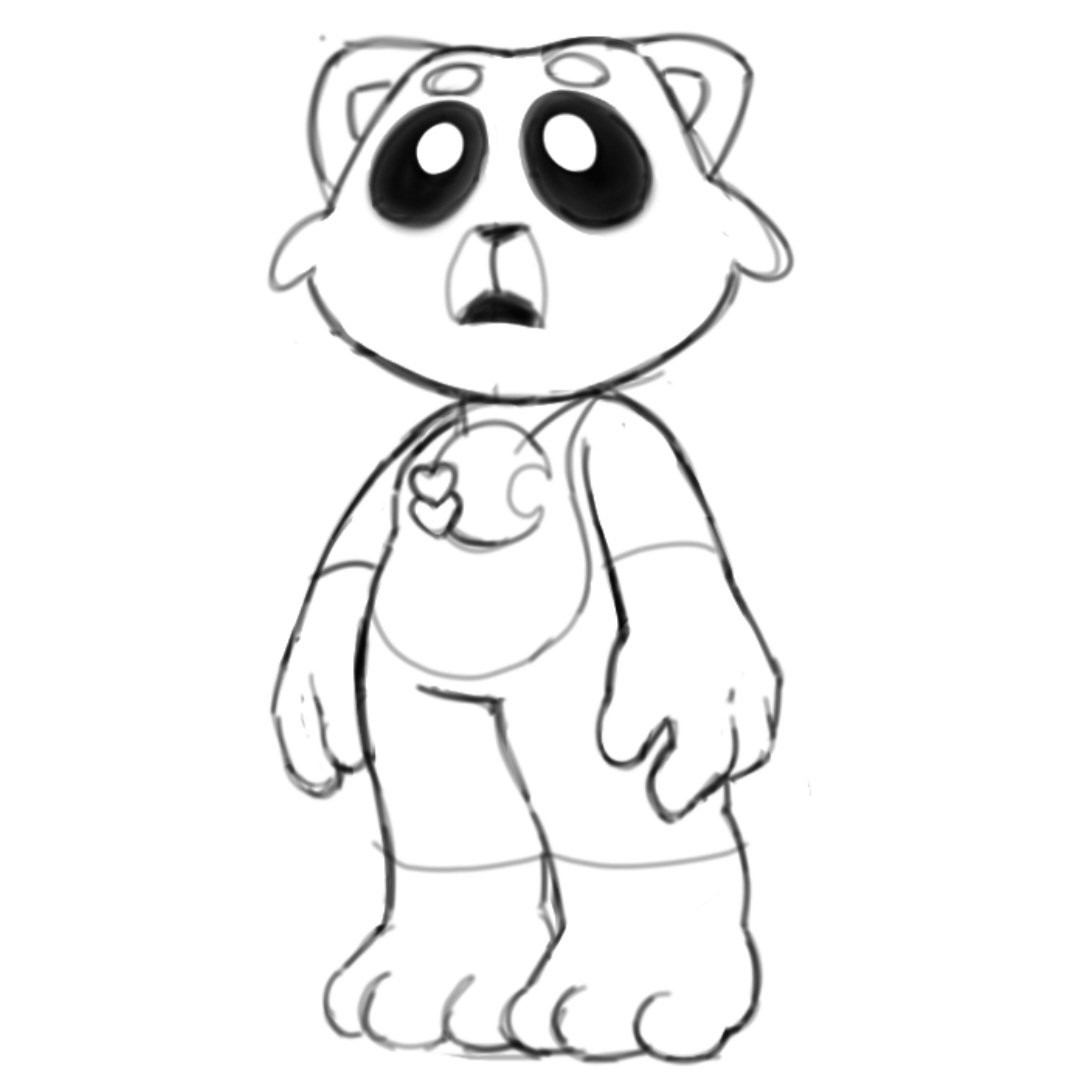 Mr_c0TT0n's tweet photo. What is he looking at?
#napbear #mixcritters #mkxcrittersau #sketch https://t.co/dN5cascdJf