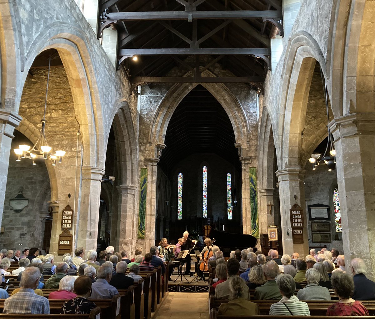 The @GouldPianoTrio launch the 2024 Corbridge Chamber Music Festival with Fanny Mendelssohn’s Piano Trio. So many treats in store over the next four days.

Tickets from corbridgefestival.co.uk or at the door

<a href="/VisitCorbridge/">Visit Corbridge</a> <a href="/VisitHexham/">VisitHexham</a> #hadrianswallcountry