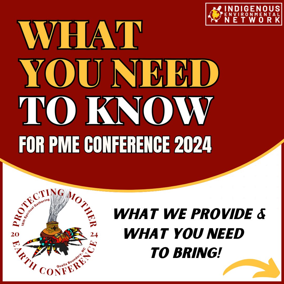 IENearth's tweet image. We are one week away from the 18th Protecting Mother Earth Conference! As the PME approaches please look through these slides and visit our website to know what to bring, what we will provide and other important information! Learn more at ienearth.org/PME2024 #PME2024