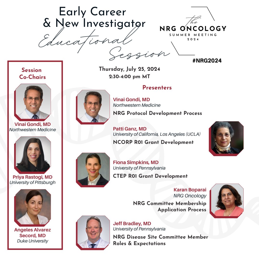 NRGonc's tweet photo. This afternoon at #NRG2024 in Denver, our Early Career &amp; New Investigator Educational Session is full of learning opportunities, including presentations about the R01 Grant Development process. #ECNI @vinaigondi  @AngelesSecord https://t.co/In8BozAk96