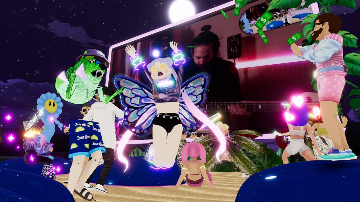 Decentraland tweet media