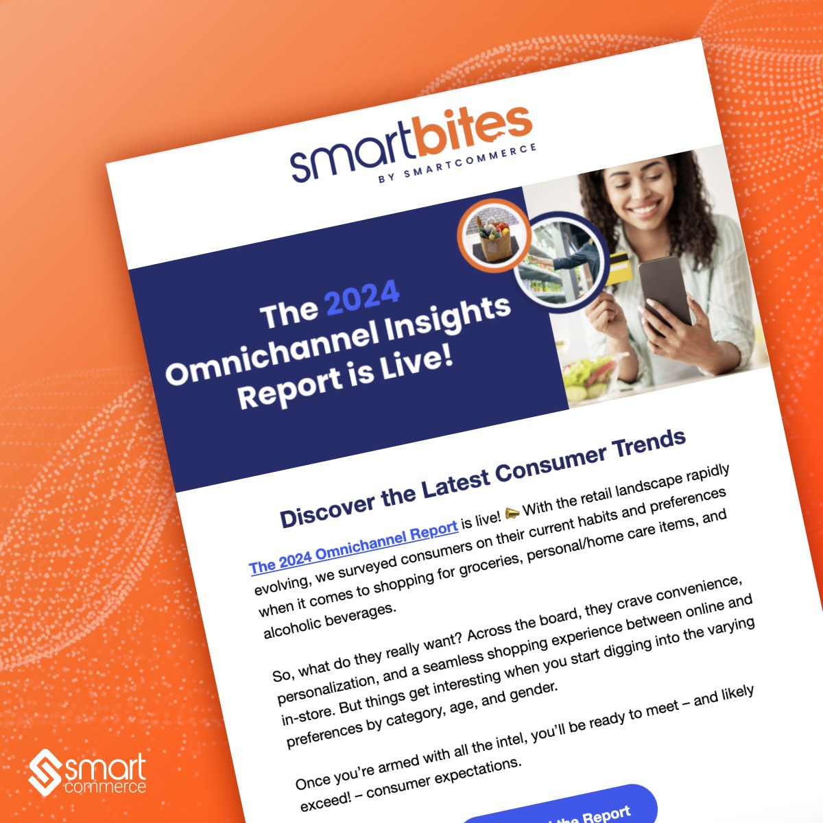 Check out the latest #SmartBites Newsletter! ✨ In it, you'll find all the commerce news you need to know right now.

Get the scoop here 👉 us20.campaign-archive.com/?u=5d71f8753fa… 

#CPGNews #RetailTrends #OmnichannelInsights