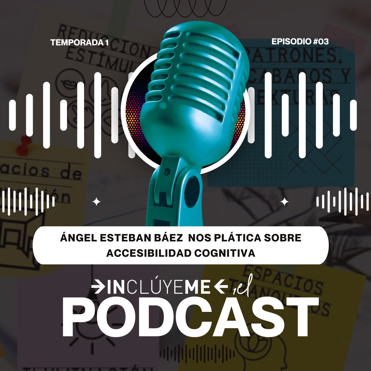 ¡Ya está disponible el 3er episodio de "Inclúyeme" el podcast! 🎙️ En esta ocasión, Ángel Esteban Báez nos habla sobre Accesibilidad Cognitiva. 🌐✨ No te lo pierdas.Disponible ahora en Spotify. 

Entra al link de nuestra bio para escuchar este espisodio.👇
open.spotify.com/episode/2dJmU4…