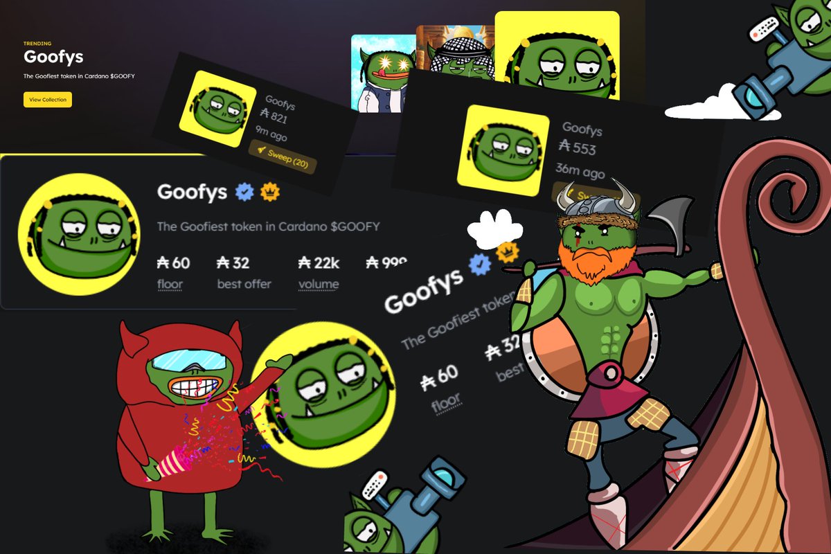 GoofyS0lana's tweet image. Free mint &amp;gt;60 A

22k A volume in Bear Market

Big community

So can you guess what will happen after $Goofy comes out? Time is running out for you to join us, but it's not too late.

jpg.store/collection/goo…