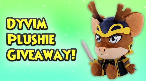 The Dyvim Plushie is almost available for pre-order, and we’re giving you a chance to win 1 of 2 of them! 🎉

How to enter:
1. Follow <a href="/Wizard101/">Wizard101</a> and <a href="/Makeship/">Makeship</a>
2. Retweet this post

Giveaway ends July 29th at 11:59 PM Central Time. Good luck, Spellbinder! #Wizard101
