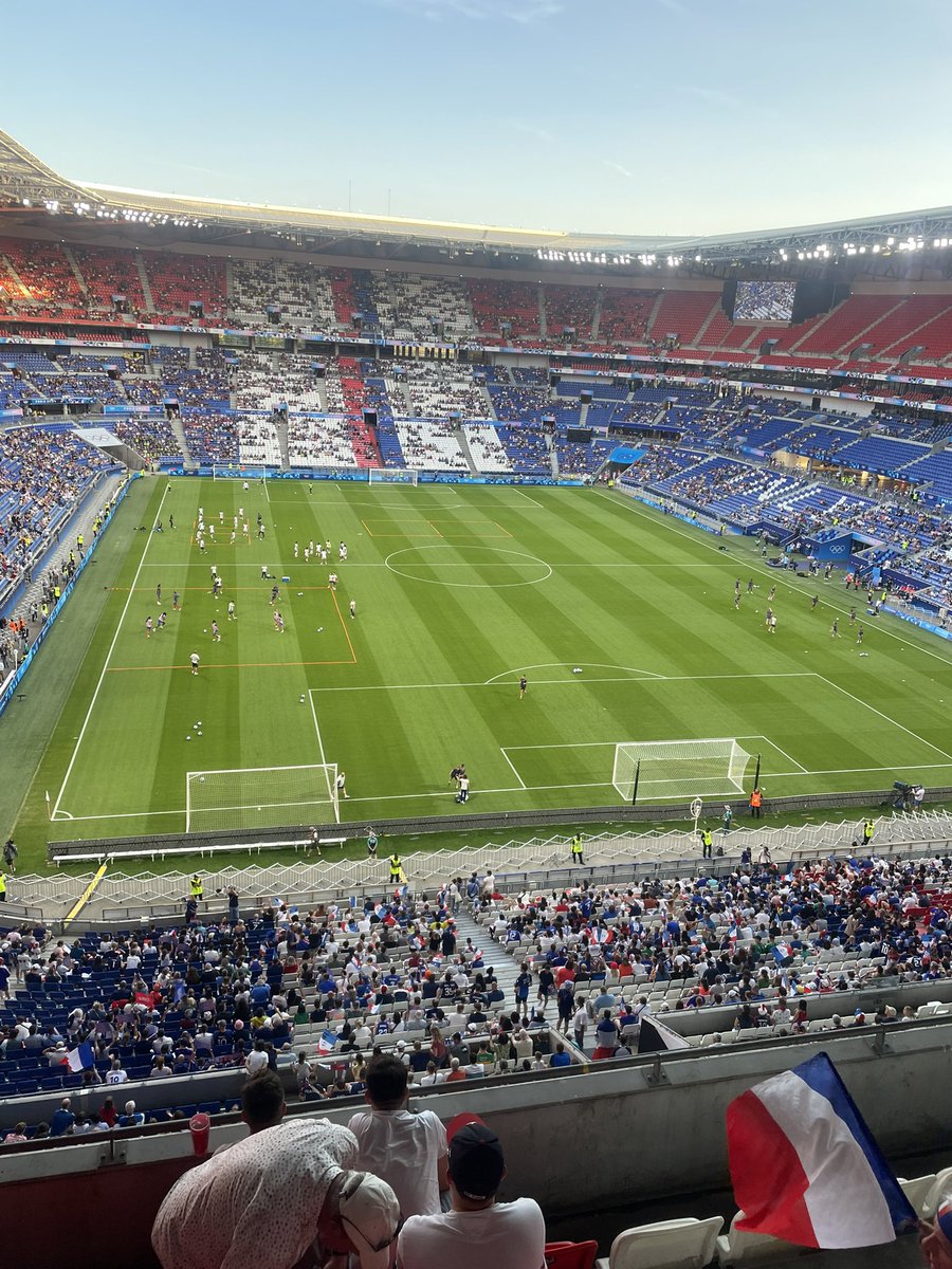 #FRACOL aux #JeuxOlympiques  de <a href="/Paris2024/">Paris 2024</a> à Lyon 👌⚽️🇫🇷