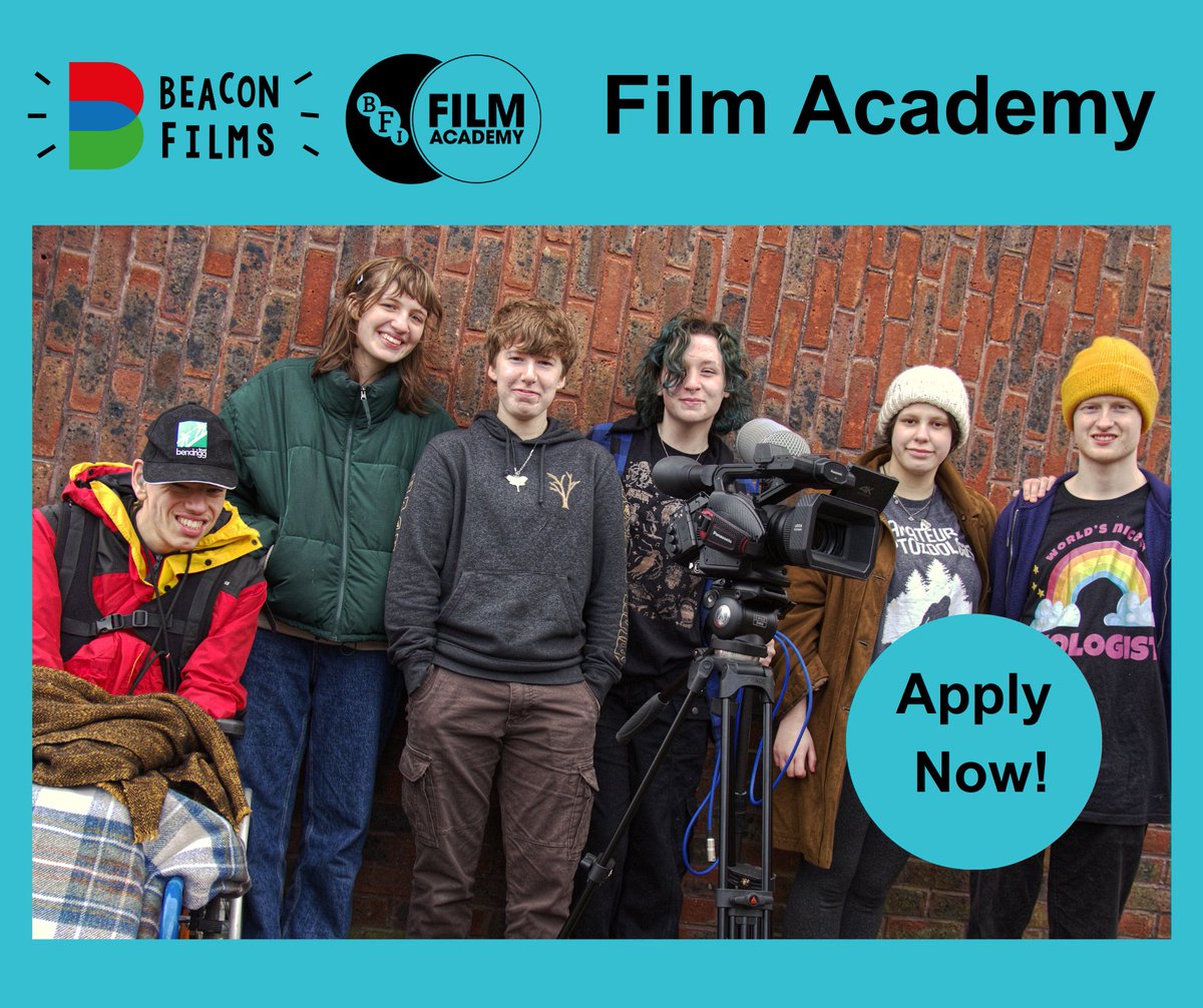 🎥 Are you be 16-19 years old, or 20-25 years old with an EHCP?
🎞️ Would you like to shoot &amp; star in your own film?
📢 Beacon Films BFI Film Academy is OPEN for applications!
✨ We have 12 FREE places available.
❓Find out more about how to take part here:
beaconfilms.org.uk/content/filmac…