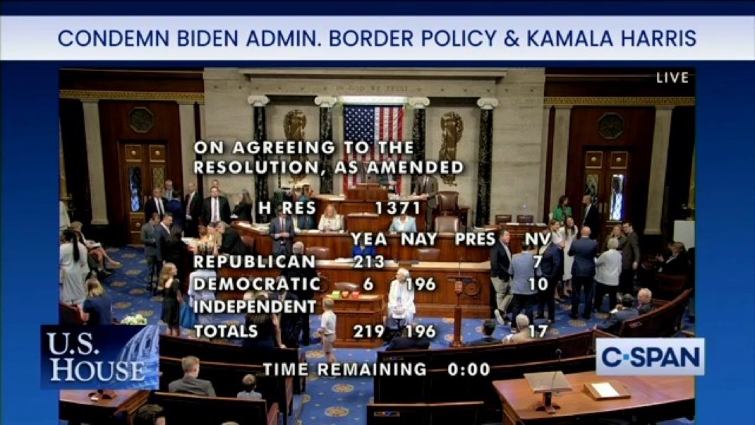 RealAlexJones's tweet photo. Since The Deep State media is doubling down that Kamala Harris was never the Border Czar, we found more video clips that she was put in charge of the disastrous border by Joe Biden. 

SNL even made skits about it, the House of Representative voted on condemning Kalama and her inaction at the border. 

Don't let them gaslight you, fight back in the Infowar.