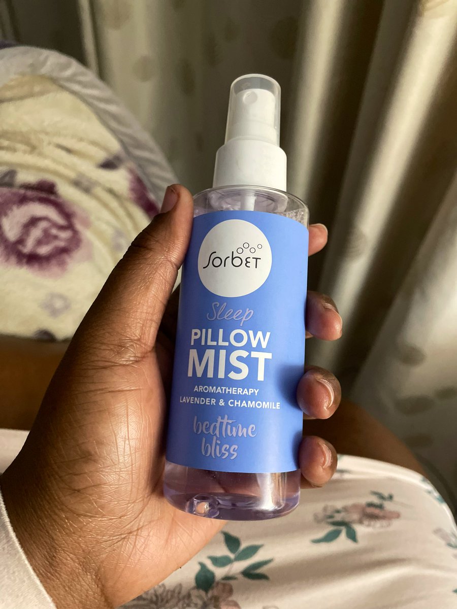 Sprayed this on Kgosi’s pillow and he was out in 5 minutes 🫰🏾