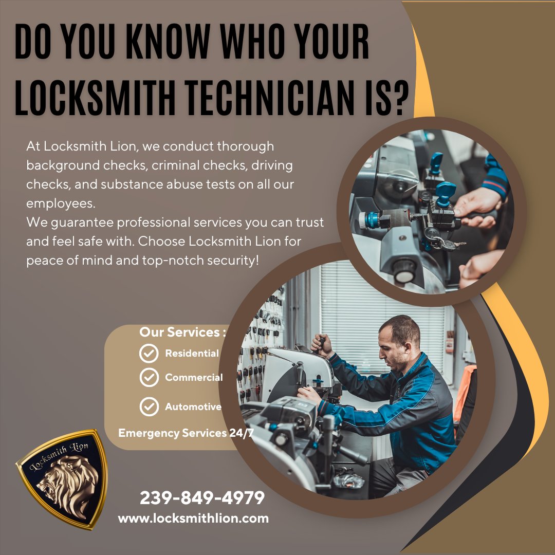 Locksmith Lion tweet media