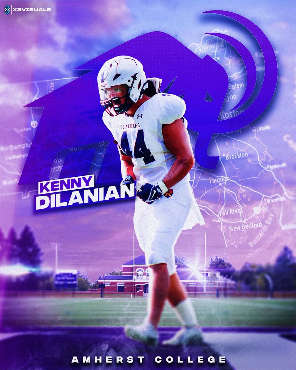 kdilanian_iii's tweet photo. Amherst football ‘29

I am blessed to announce my commitment to the admissions process at Amherst. Thank you to everyone who helped me along the way. Crank it!🦣
@o_martin90 
@Coach_Bussard 
@CoachEJMills 
@sta_athletics_ https://t.co/SZET0FKcLy