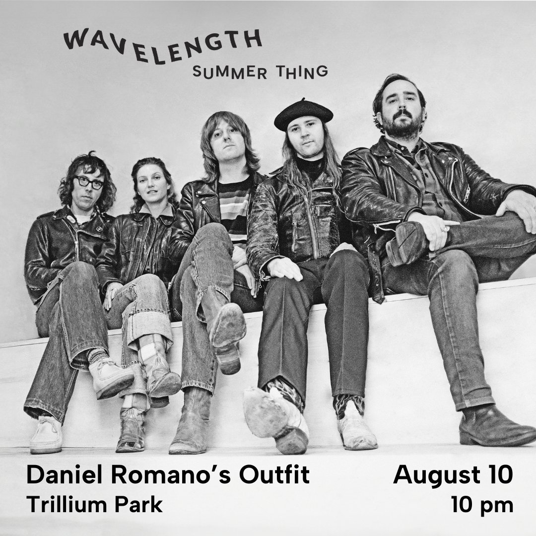 See @thedanielromano and tons of other bands, visual artists, vendors, and more when Wavelength Summer Thing 2024 returns for a jam-packed day of fun in Trillium Park on August 10 bit.ly/WLST24RSVP