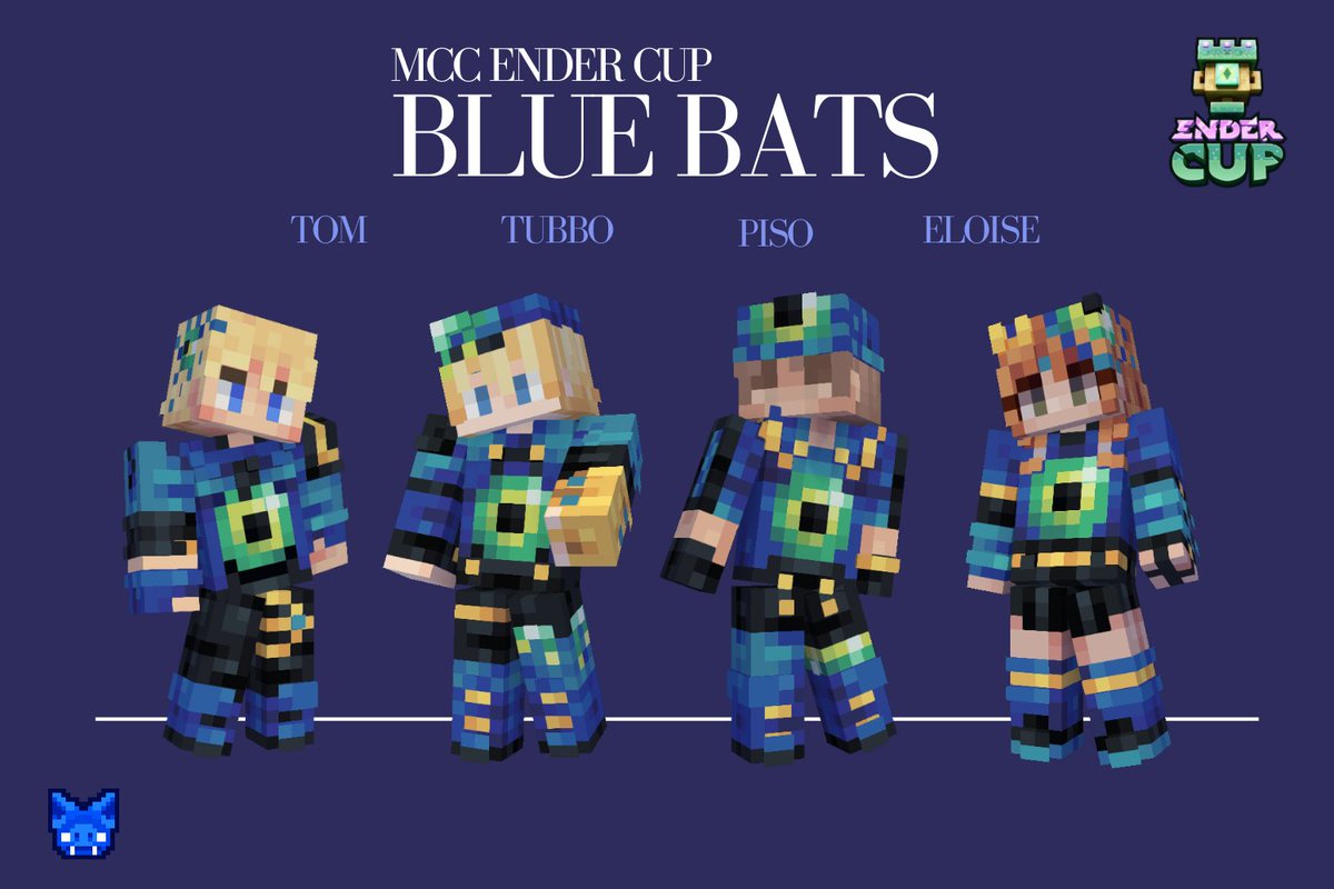 what? mcc skins today from me!
> mcc endercup blue bats skins🫐
>downloads below and rts are appreciated :)
[#mcc #mccskins #mccfanart]

<a href="/TubboLive/">Tubbo</a>  <a href="/tommyinnit/">TommyInnit</a> <a href="/pisolive/">coy piso</a> <a href="/soupforeloise/">eloise</a>