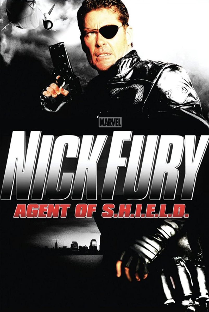 David Hasselhoff en Nick Fury: Agent of S.H.I.E.L.D. (1998).