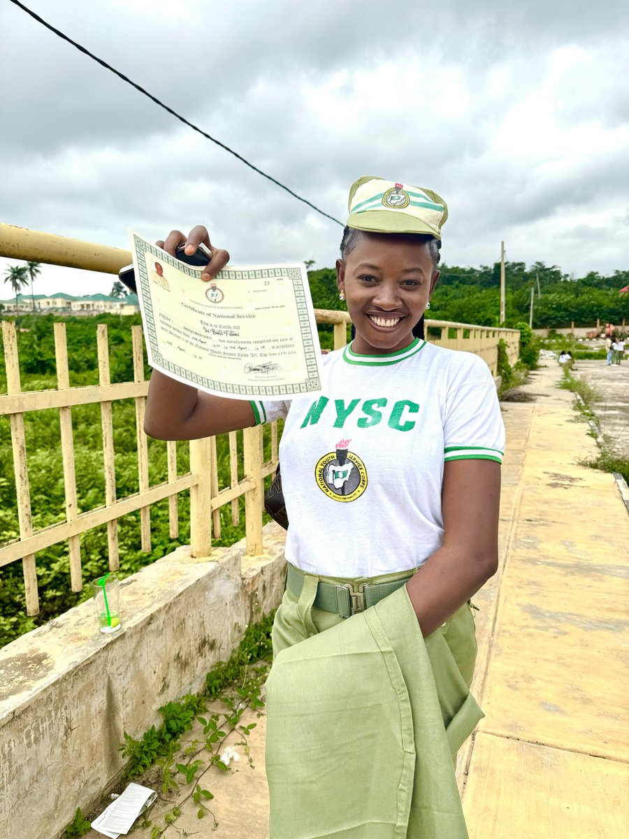 BintaIsa3's tweet image. Ex corper title has been added to my name #ekiticorper