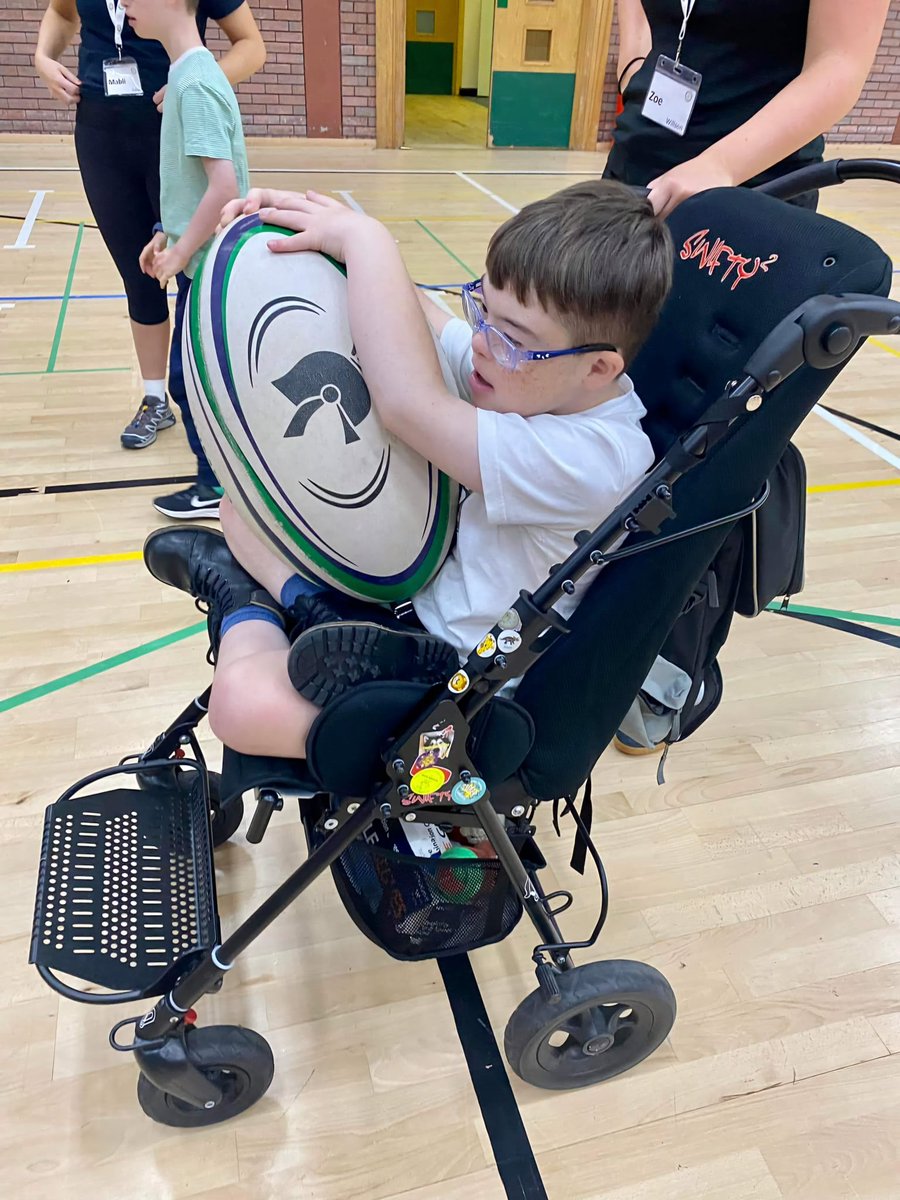 ActifPathwaysDC's tweet photo. It's that time of year again when we get to support the awesome @21PlusDS Summer Camp @sportwalesNC

Big thanks to @CRugbyCommunity Inclusion Officer and our excellent community coaches for the support

Can't wait to see you all again next year 😊

@WRU_Community @dsw_news https://t.co/4x7GASrlGa