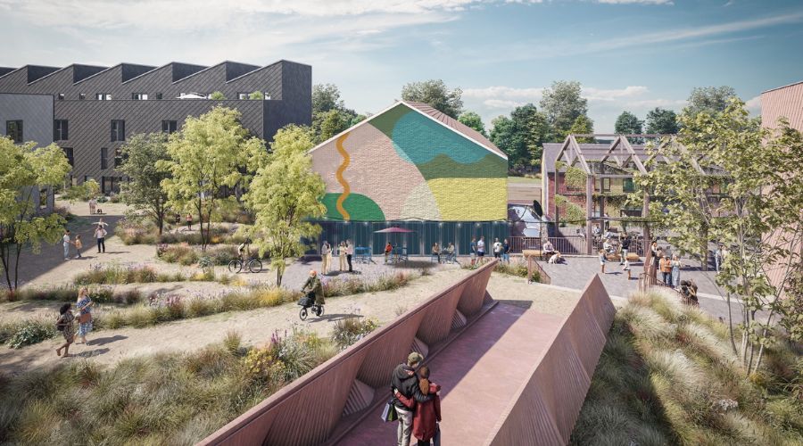 Attercliffe Waterside project which will see the transformation of the 23-acre brownfield site surrounding the Sheffield Tinsley Canal has been given the green light buff.ly/3LoooIU