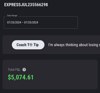 WHAT A DAY! 

+$10k across 2 funded accounts <a href="/Topstep/">Topstep</a> 💰

Have been focused on grinding in silence finding new ways to scale profitability + success. Will eventually scale to more copy traded accounts but 2 is good for now. 

Onward and Upward📈📈
