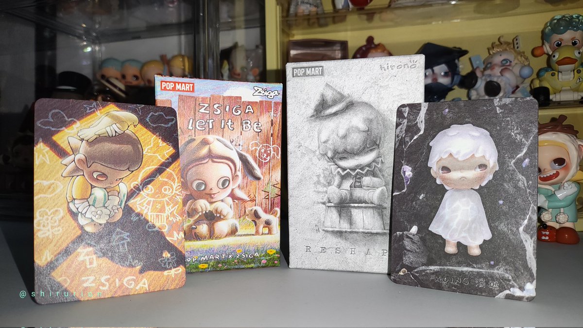 shirurion's tweet photo. WTS / WTT Pop Mart 🫶

Halo gais, aku kembali menawarkan popmart 🥲

Aku dapet double buat Zsiga Let It Be (Keeping Company) dan Hirono Reshape (Fading) ini 🥲

Jadi kalau ada yang mau beli atau trade bisa DM aku yaa, thank yoouuu ✨✨

#POPMART #WTs #wtt #ZSIGA #HIRONO #Reshape https://t.co/S1uIcSbtCp