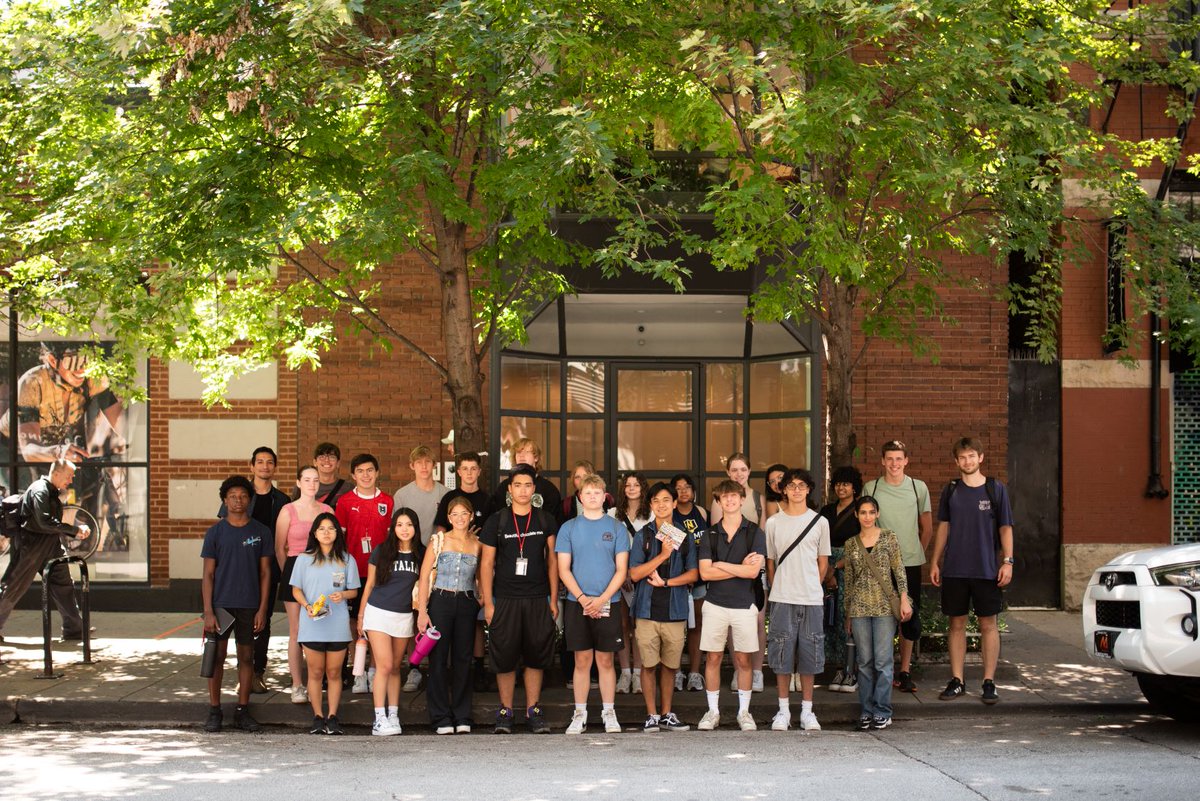 Last week, students from the Experiment in Architecture program at <a href="/IITArchitecture/">IIT Architecture</a> visited our studio. Led by KSP's Edgar Alvarado, this intensive course introduces high schoolers to architecture through hands-on design, field trips, and final projects.