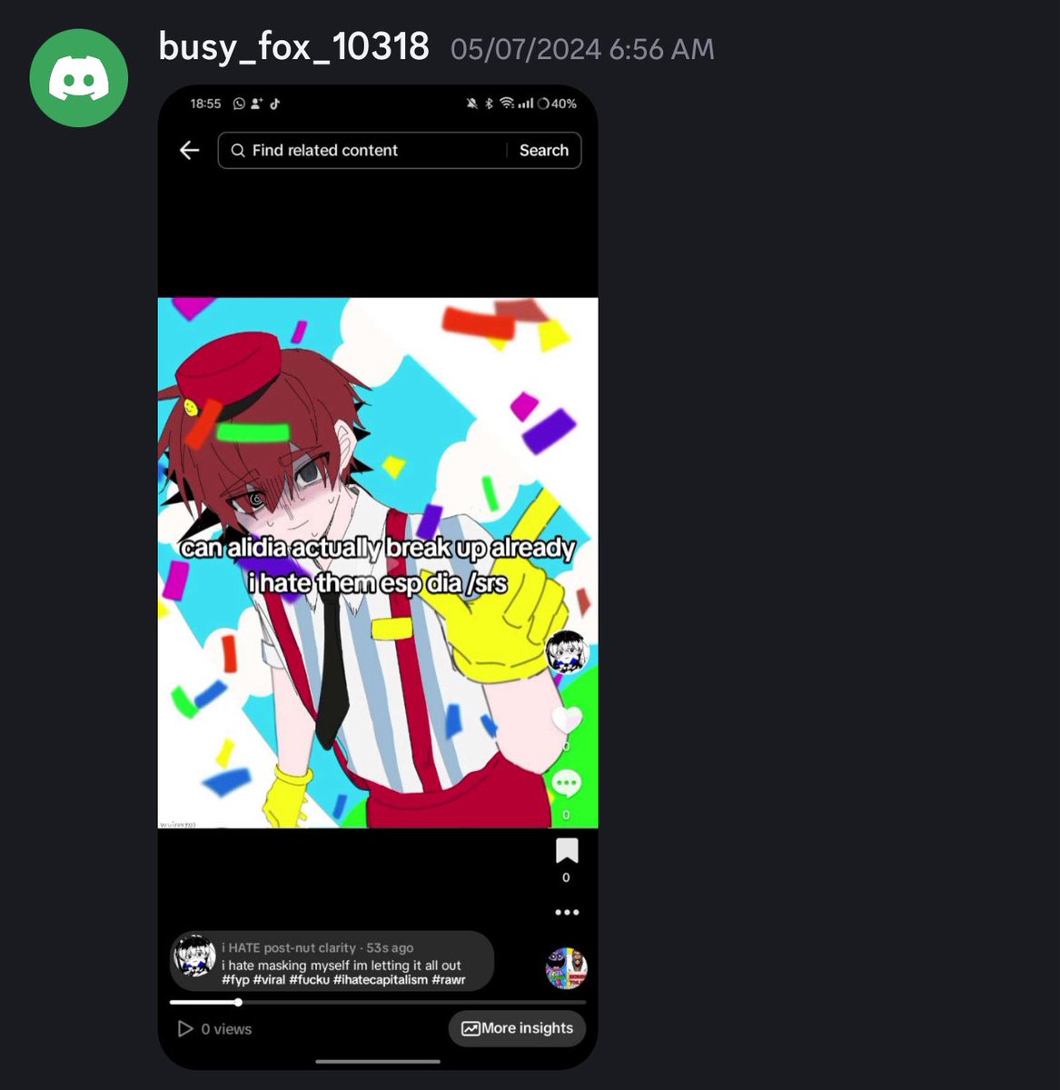 avenplush's tweet photo. Woah there buddy! Lets not! Thats my alpha you’re talking about 😡 I need to stop posting about him i apologize i just hate him very much https://t.co/5ibx2HaA0v