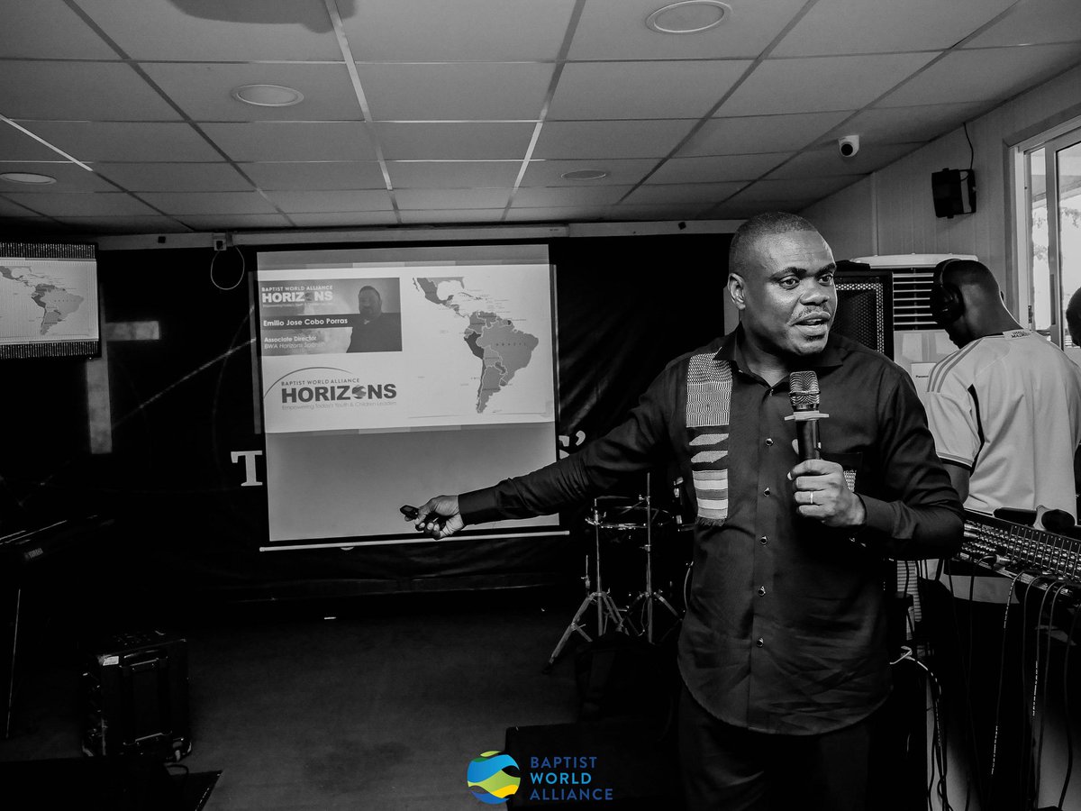 BaptistWorld's tweet photo. Join us in celebrating the success of the BWA Horizons Conference held at Ikoyi Baptist Church in Lagos, Nigeria, as part of the 2024 BWA Annual Gathering. Approximately 120 people were in attendance to learn more about the Horizons Children and Youth Leader Training.
#BWAlagos https://t.co/ZwmUqXL8dT