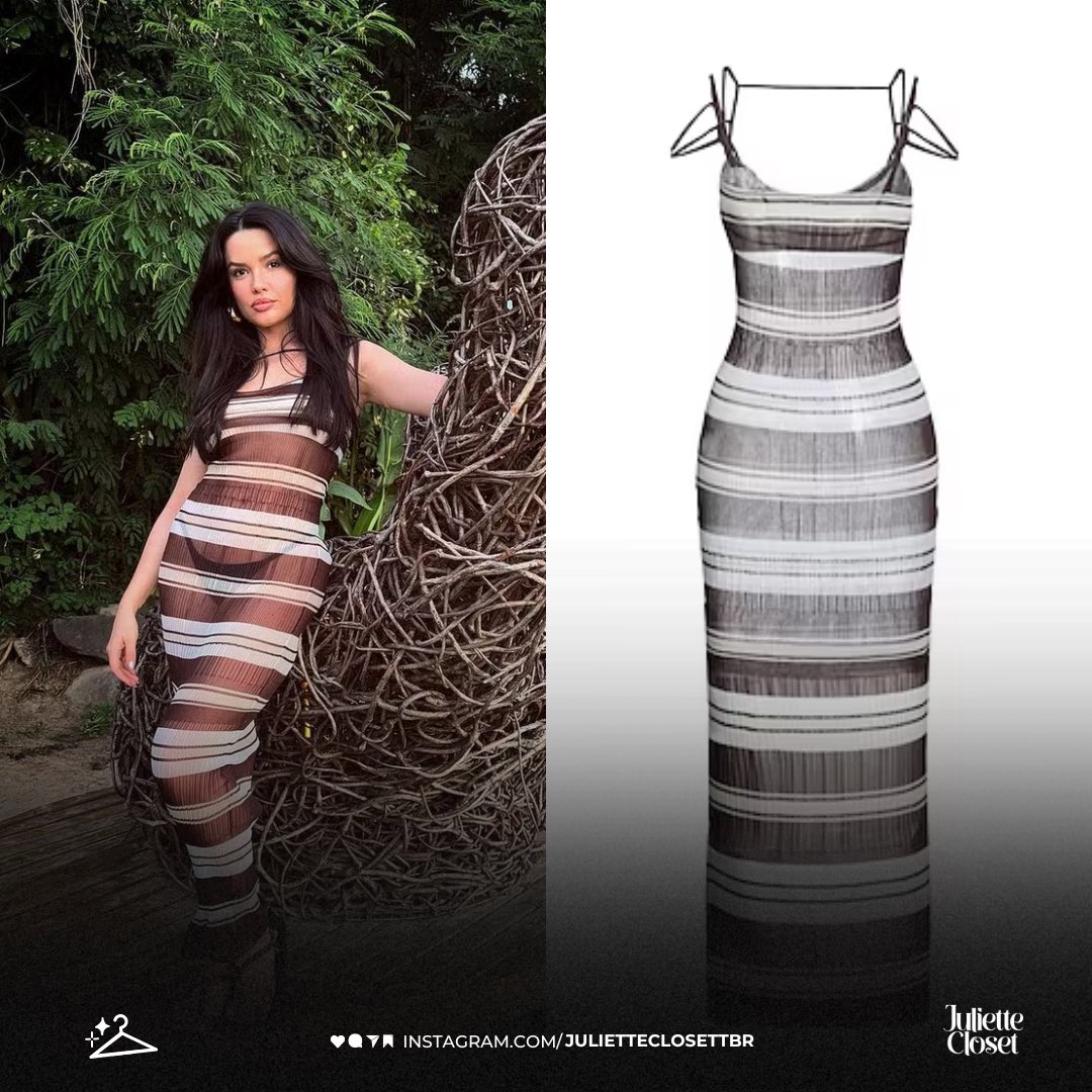 JulietteCloset's tweet photo. .@Juliette usa Vestido Longo por Jacquemus | valor: R$6.837,81

• Sandálias de couro com tiras por Miu Miu | valor: R$5.600,00

📸: Divulgação | Styling por Leandro Porto https://t.co/gdOOHqs92F