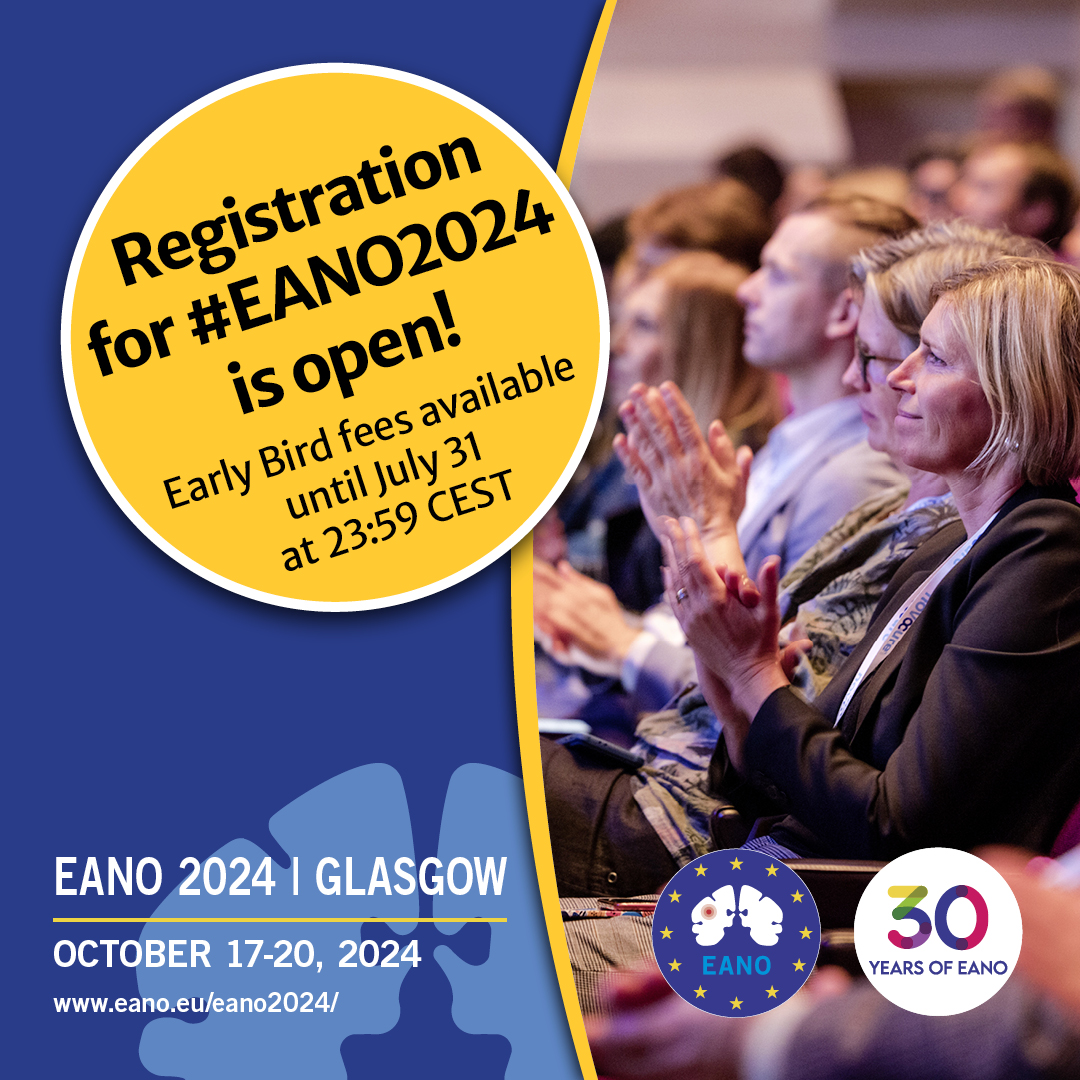 🚨EANO invites you to register for the 19th Meeting of the European Association of #NeuroOncology (#EANO2024) taking place from Oct 17-20, 2024 in Glasgow, UK. Early Bird Fees for Educational Day &amp; EANO Meeting are available until July 31, 2024.
👉 eano.eu/eano2024/regis… #btsm