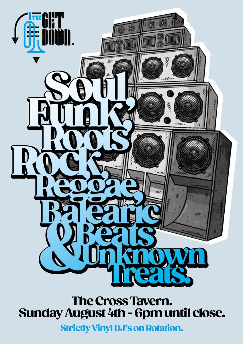 What to Expect:

🎧 Vinyl DJs on Rotation: Enjoy a fantastic lineup of DJs bringing you the best in classic rock, pop hits, and dance-worthy anthems.
🎵 Non-stop Music: Dance the night away to a perfect blend of timeless tracks and feel-good favourites.
🍻 Great Drinks 🍸