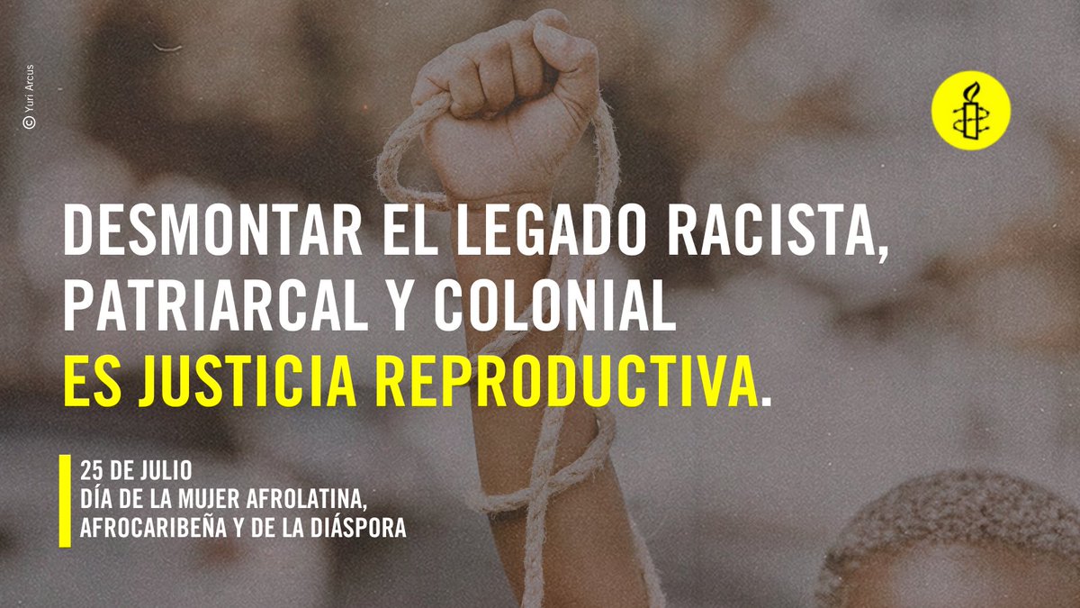 En el día internacional de las mujeres afrolatinas, afrocaribeñas y de la diáspora - #25J, recordamos que no hay decisiones reproductivas libres en medio de violencias coloniales, racistas y patriarcales 🗣️ 

¡El aborto será libre solo si la lucha es #antirracista! 🖤 🤎 💚 💜