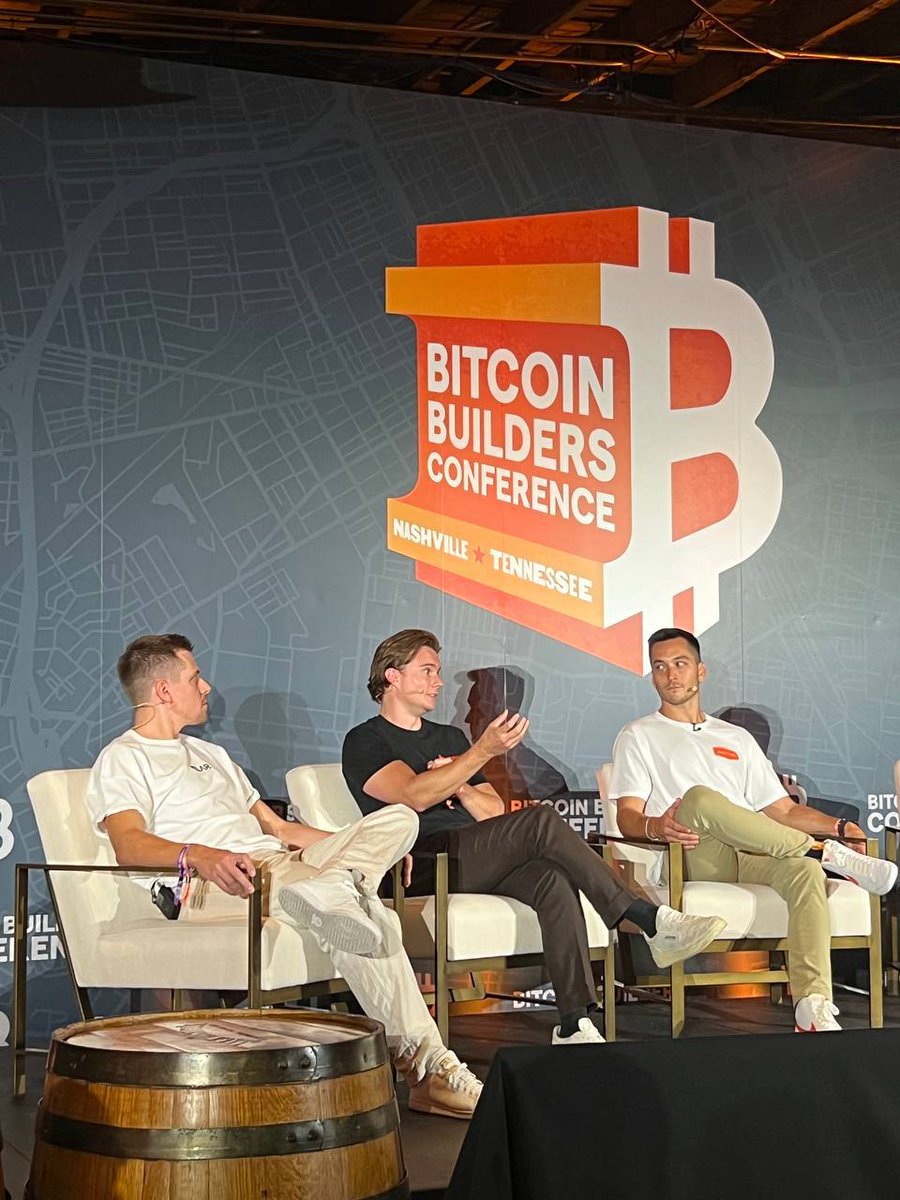 Zest Founder <a href="/TychoOnnasch/">tycho.btc</a> steps up at the Bitcoin Builders Conference in Nashville to delve into the evolving landscape of #Bitcoin DeFi 🍊

Emphasizing why Bitcoin is now more crucial than ever in shaping the future of decentralized finance 🟧