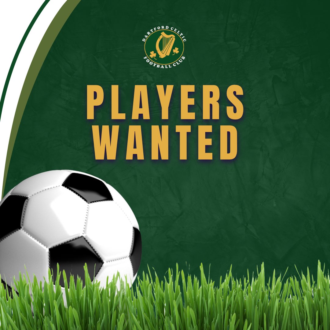 Are you looking to play for a friendly and inclusive club? 
We currently have two team operating in the <a href="/KCFL1516/">Kent County FL News</a> and <a href="/SDisrictFL/">Sevenoaks_Districtfl</a>. We are able to offer excellent training facilities as well as UEFA licensed coaching. Looking for players in all positions. DM if you’re interested🍀