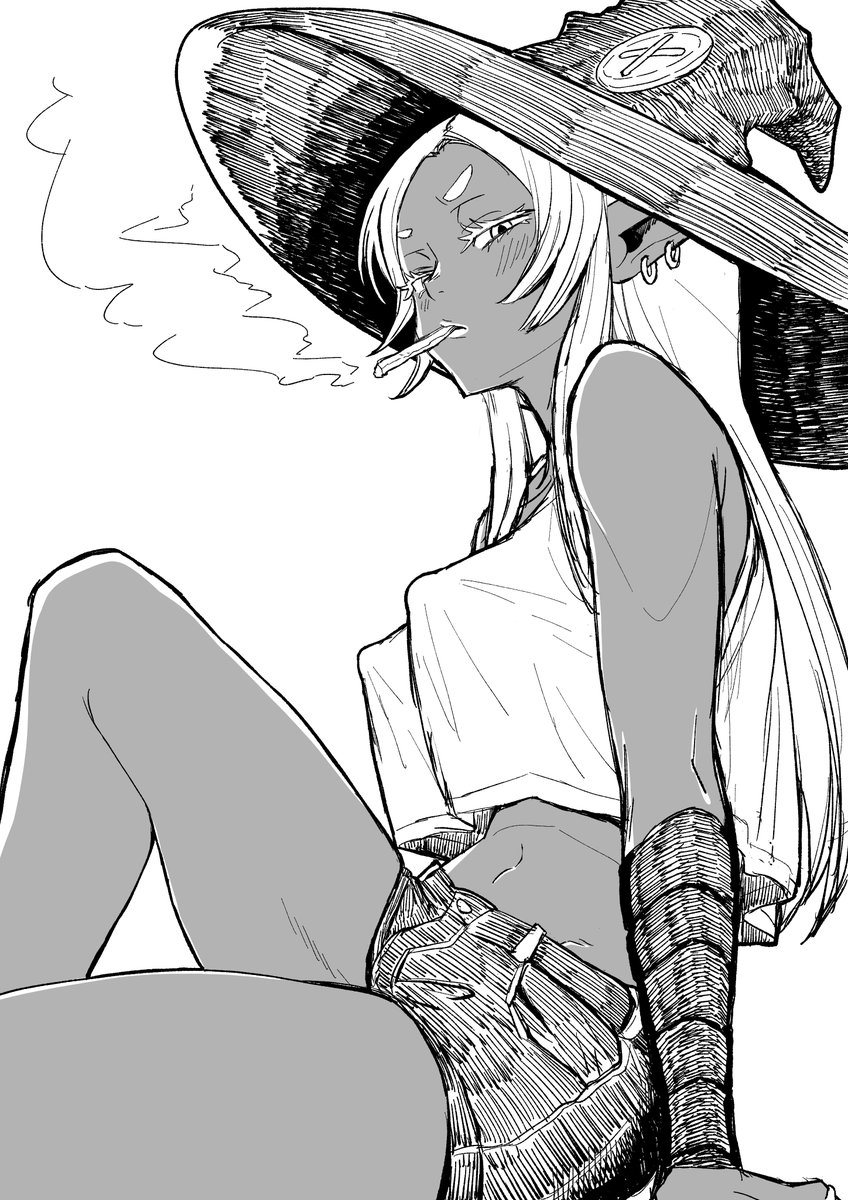 ウチのダークエルフ魔法使い可愛いじゃろがい!