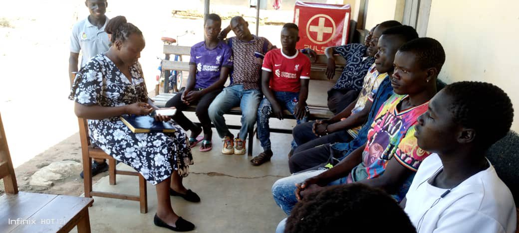 NaguruC's tweet photo. Through sharing success stories, we inspire young people to lead purposeful lives. Ms. Sandra today had the opportunity to engage with young people at Orivu HC, providing insights on improving ADH at the facility alongside the health workers present.

#SHESOARSUG | #NTCUpdates https://t.co/F3MmYCEe61