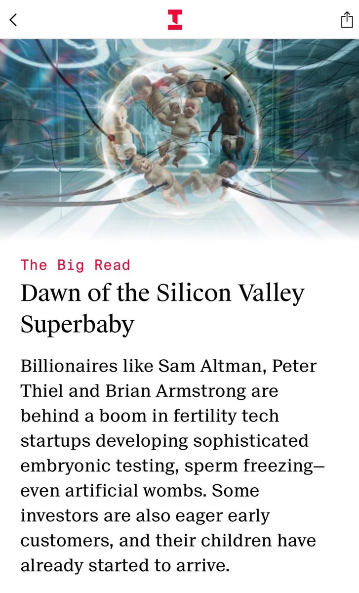 What if we were able to achieve superbaby for everyone? 🤔

This week we learned the possibilities of embryo screening and the companies that are advancing parts of the equation.

What if we told you that there is a lot still to do! And a lot of potential research and IP to