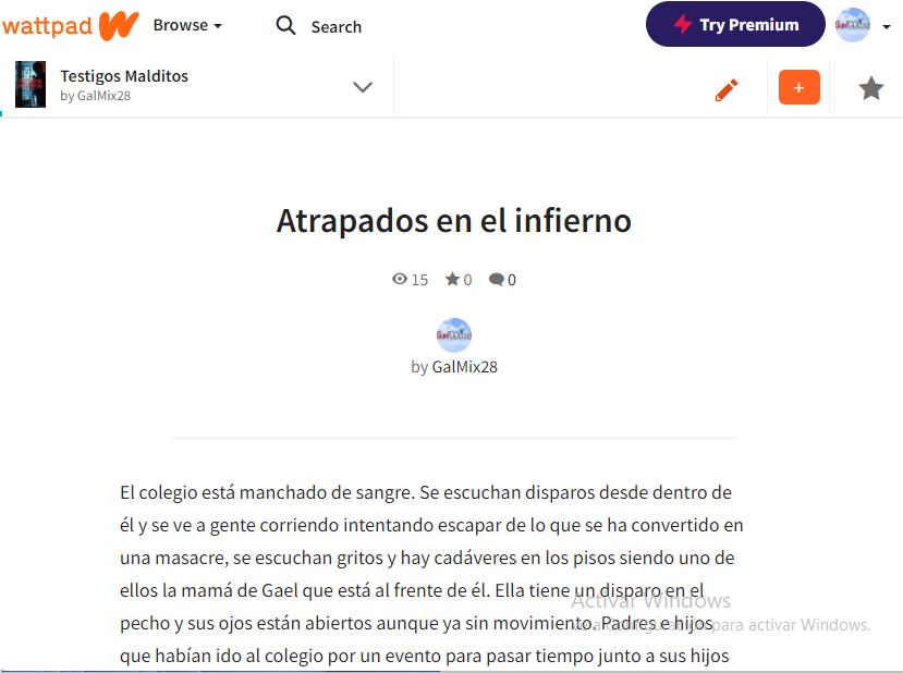 GalMixOficial's tweet photo. Hemos retomado de nuestro libro virtual llamado "Testigos Malditos". Hemos editado el primer capitulo. Hemos cambiado cosas de la historias

Pueden encontrar el libro en wattpad con el nombre de "Testigos Malditos" 
https://t.co/snCDCZT1YR https://t.co/Y1UdndncEj