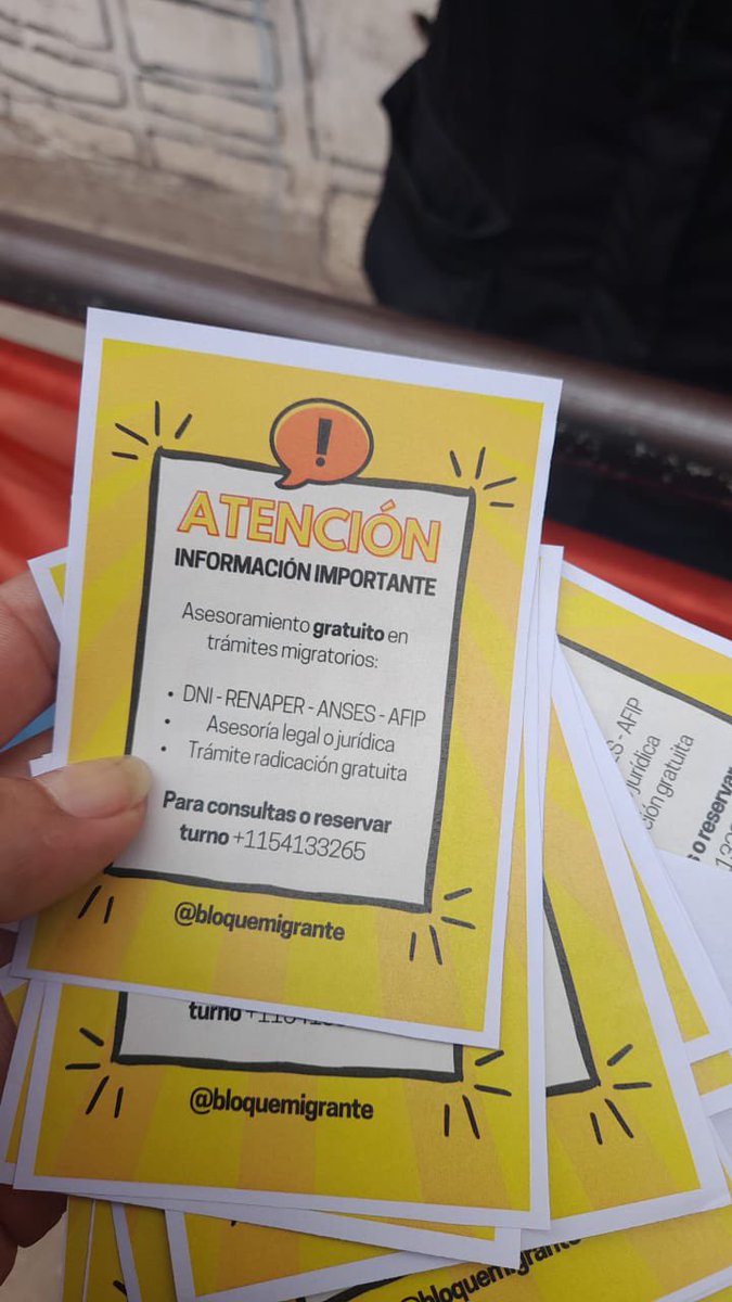 Bloque de Trabajadorxs Migrantes - BTM tweet media