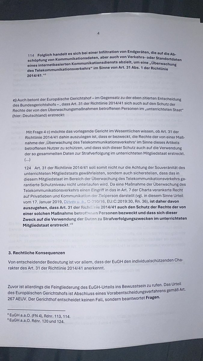 Nappz259's tweet photo. @BerndFuchs89187 Einer der besten Straf
-und Verfassungsrechtler Dr. G Strate hat eine ergänzende Analyse zum EuGH Urteil vom 30.4.24 veröffentlicht.,,Aus dem Urteil ist mehr Honig zu ernten als zuvor gedacht.'' Die Tage auch online auf der  Homepage von Dr. Strate und Dr. Venzke. https://t.co/LKBxOD484U
